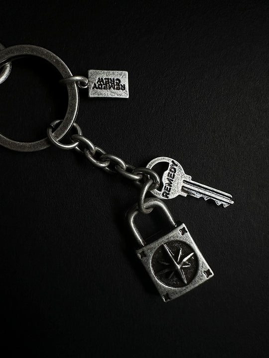 Remedy Key Lock Metal Keychain | Face 3 Face