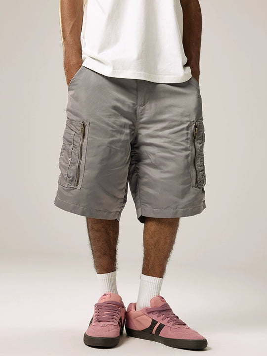 Remedy Multi Pocket Nylon Work Cargo Shorts | Face 3 Face