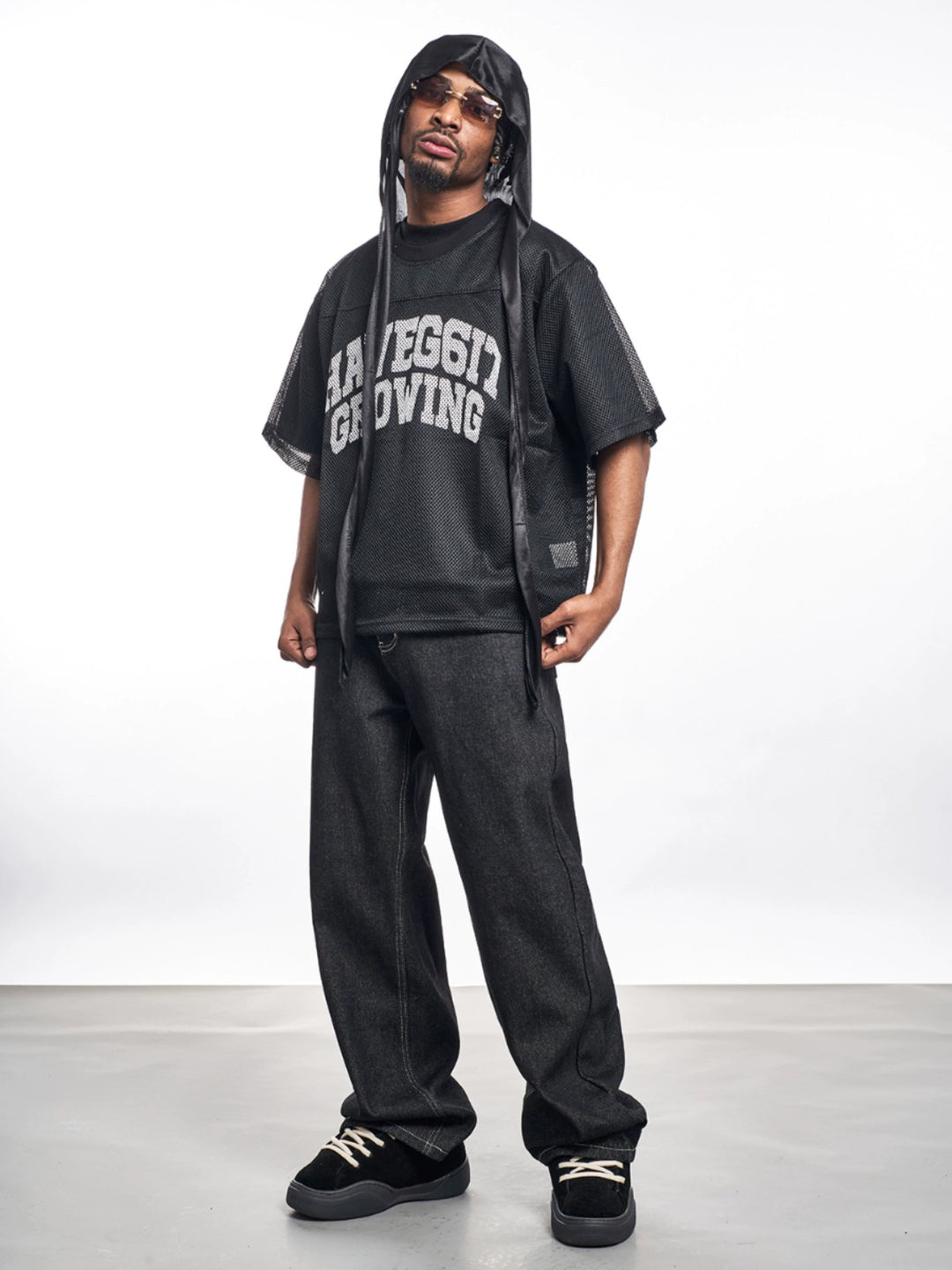 F3F Select Black Basic Wide Leg Jeans | Face 3 Face