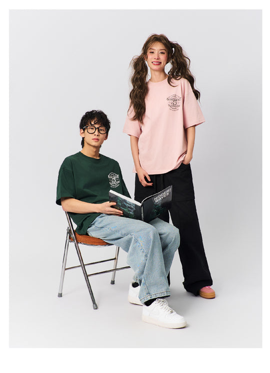 S45 New Earth Logo Printed Tee | Face 3 Face