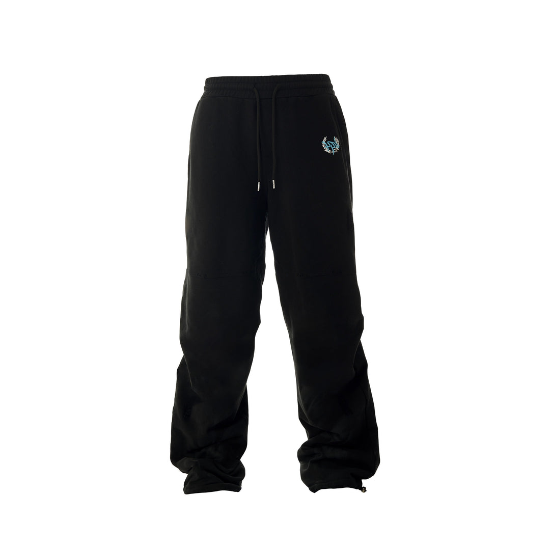 KARMANISTIC Distressed Flag Print Jogger Sweatpants | Face 3 Face