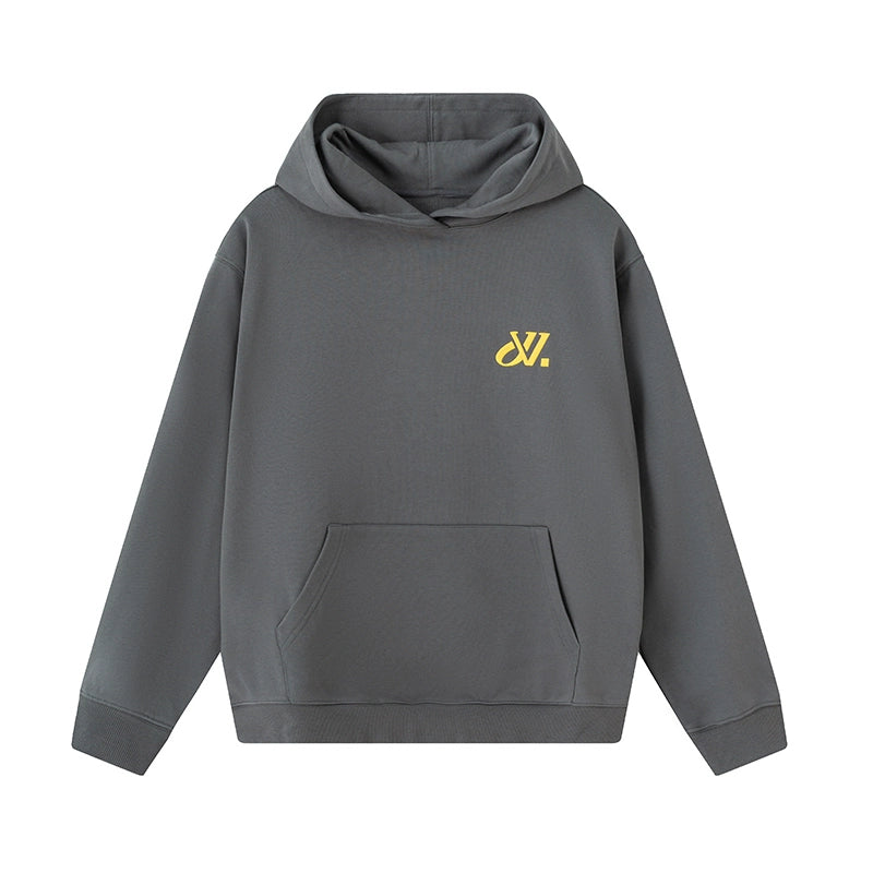 JUST VIBE Basic JV Logo Embroidered Hoodie | Face 3 Face