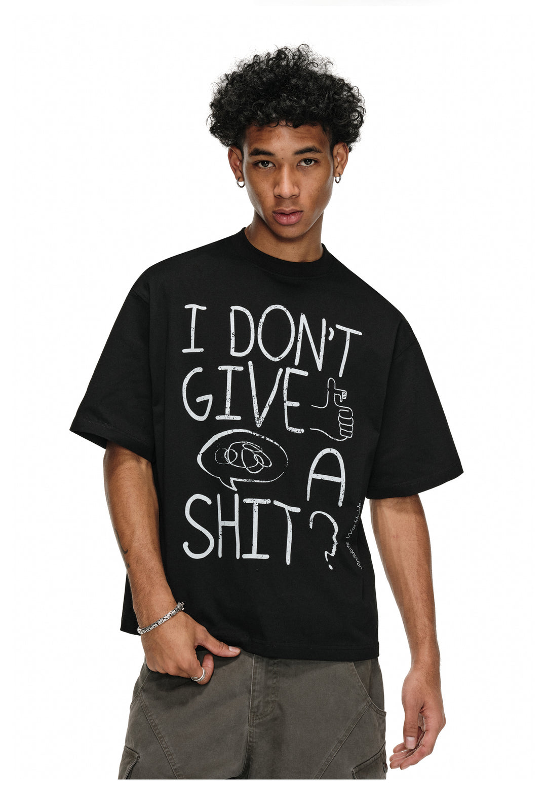 ANTIDOTE Graffiti Typography Printed Tee | Face 3 Face