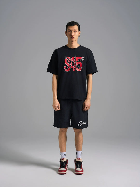 S45 Broken Logo Print Tee | Face 3 Face