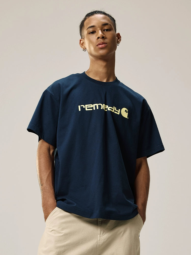 Remedy Biceps Inspired Letter Print Tee | Face 3 Face