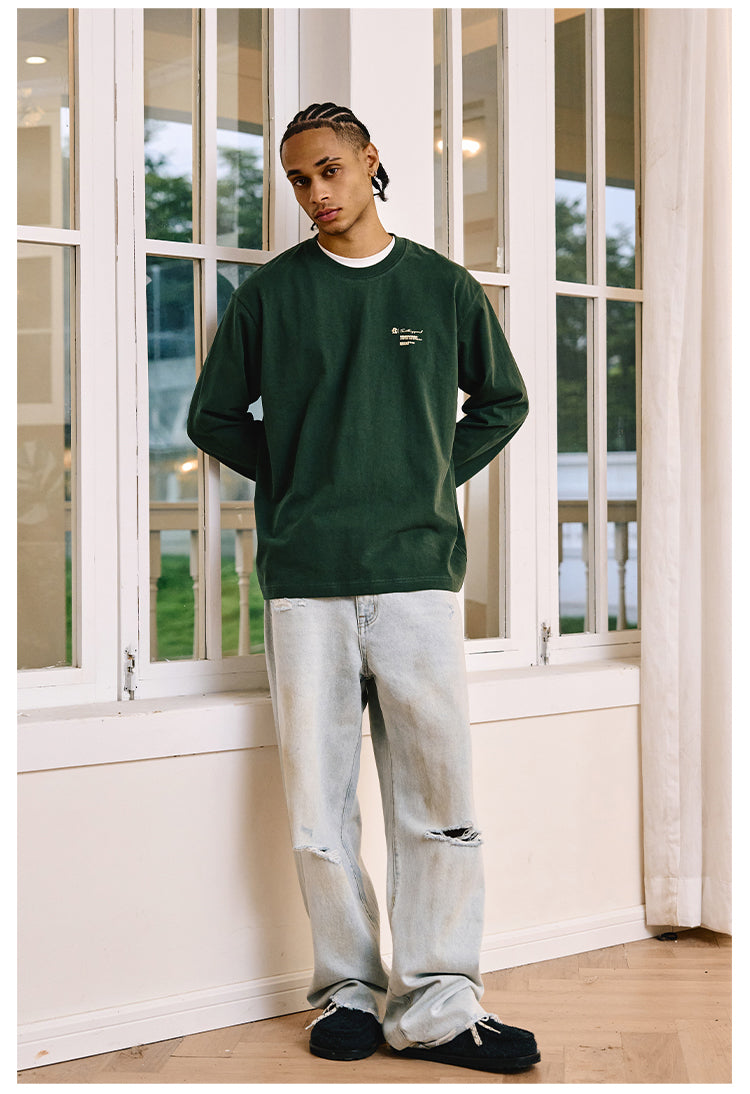 Remedy Script Print Long Sleeve Tee | Face 3 Face