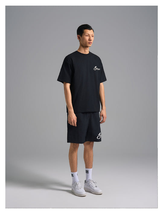 S45 Graffiti Font Logo Print Tee | Face 3 Face