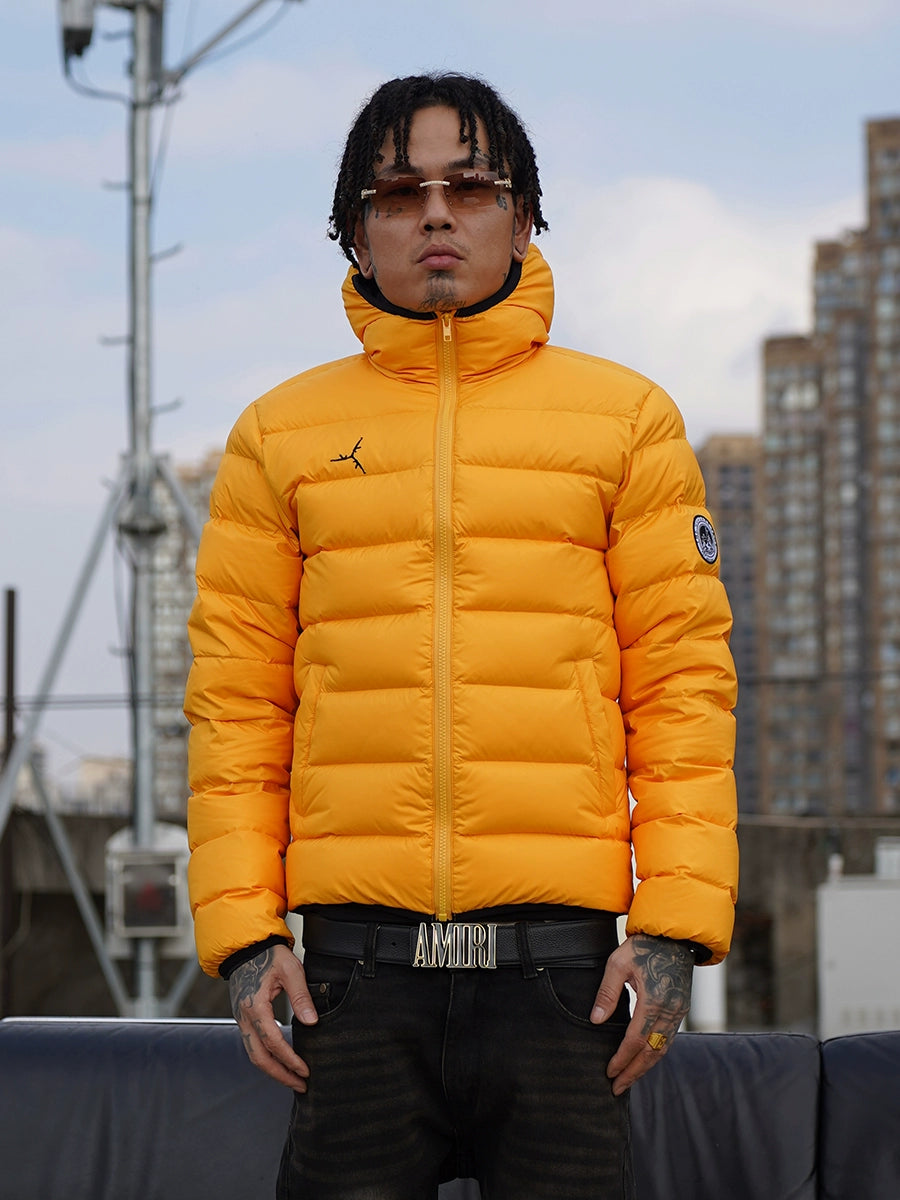 TGFCLUB Slim Hooded Down Jacket | Face 3 Face