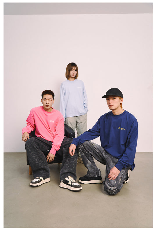 Remedy 3D Wax Seal and Cracked Logo Print Long Sleeve Tee | Face 3 Face