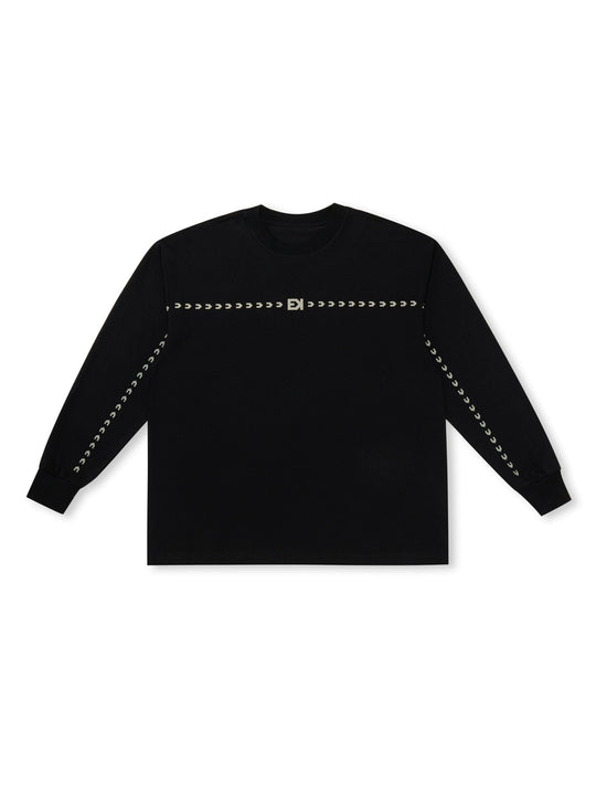 EVILKNIGHT(EK) Basic Arrow Logo Long Sleeve Tee | Face 3 Face