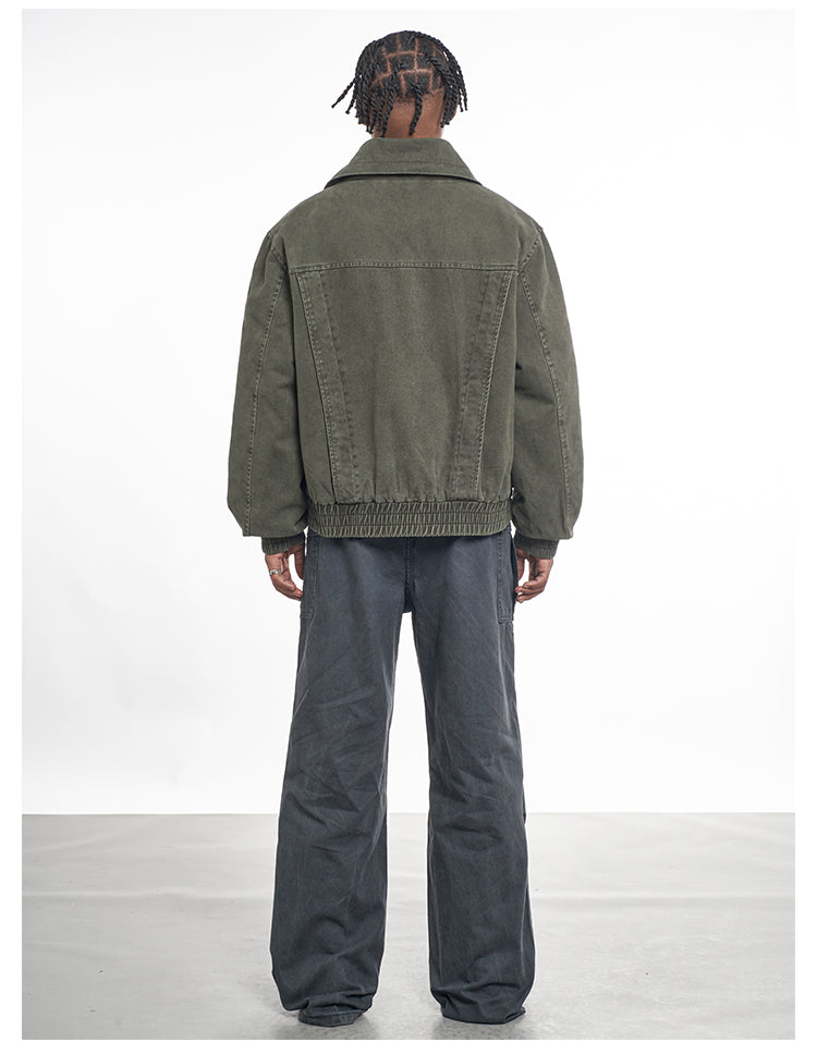 F3F Select Washed Work Short Jacket | Face 3 Face