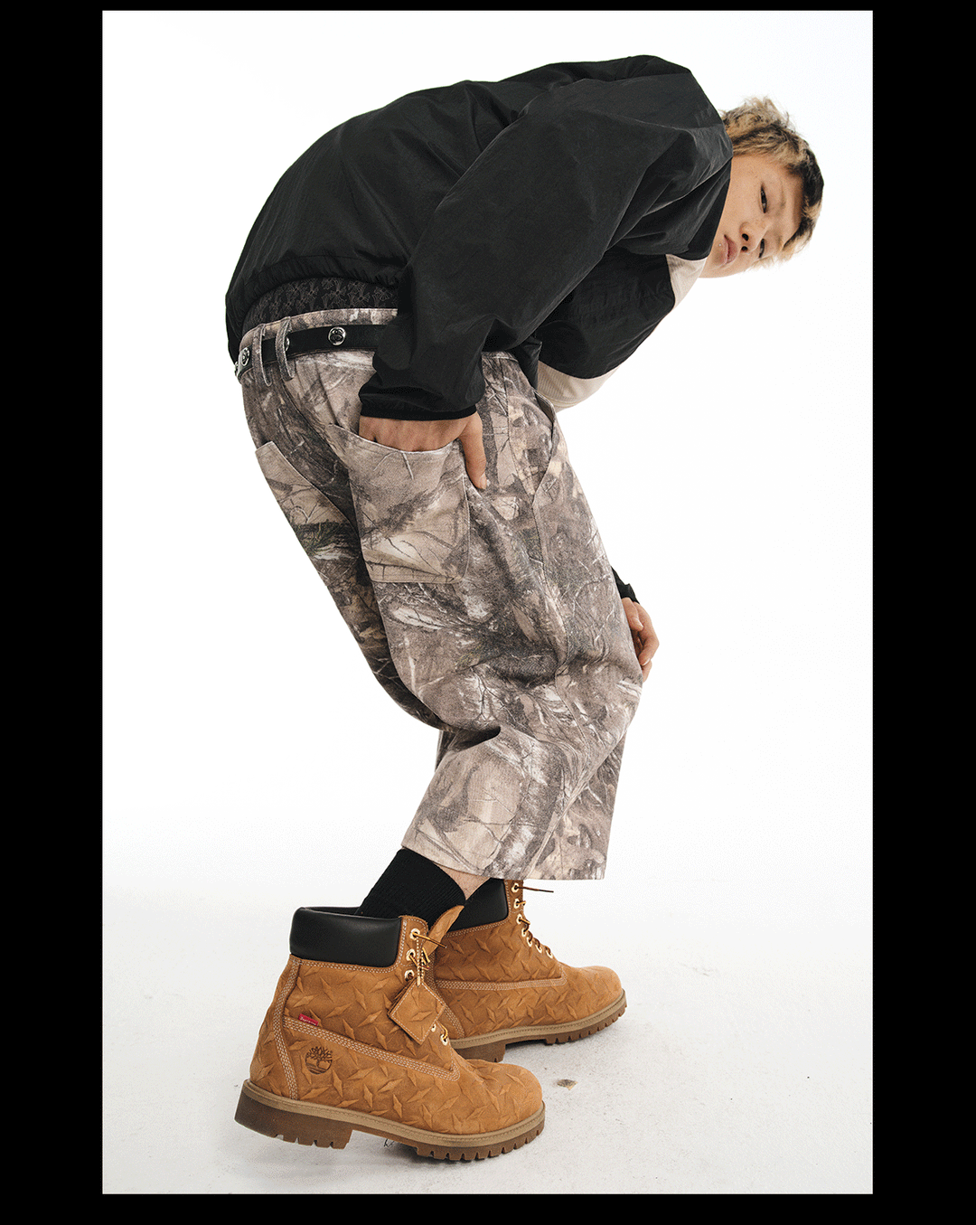 NOVACAM Tree Camouflage Work Baggy Shorts | Face 3 Face
