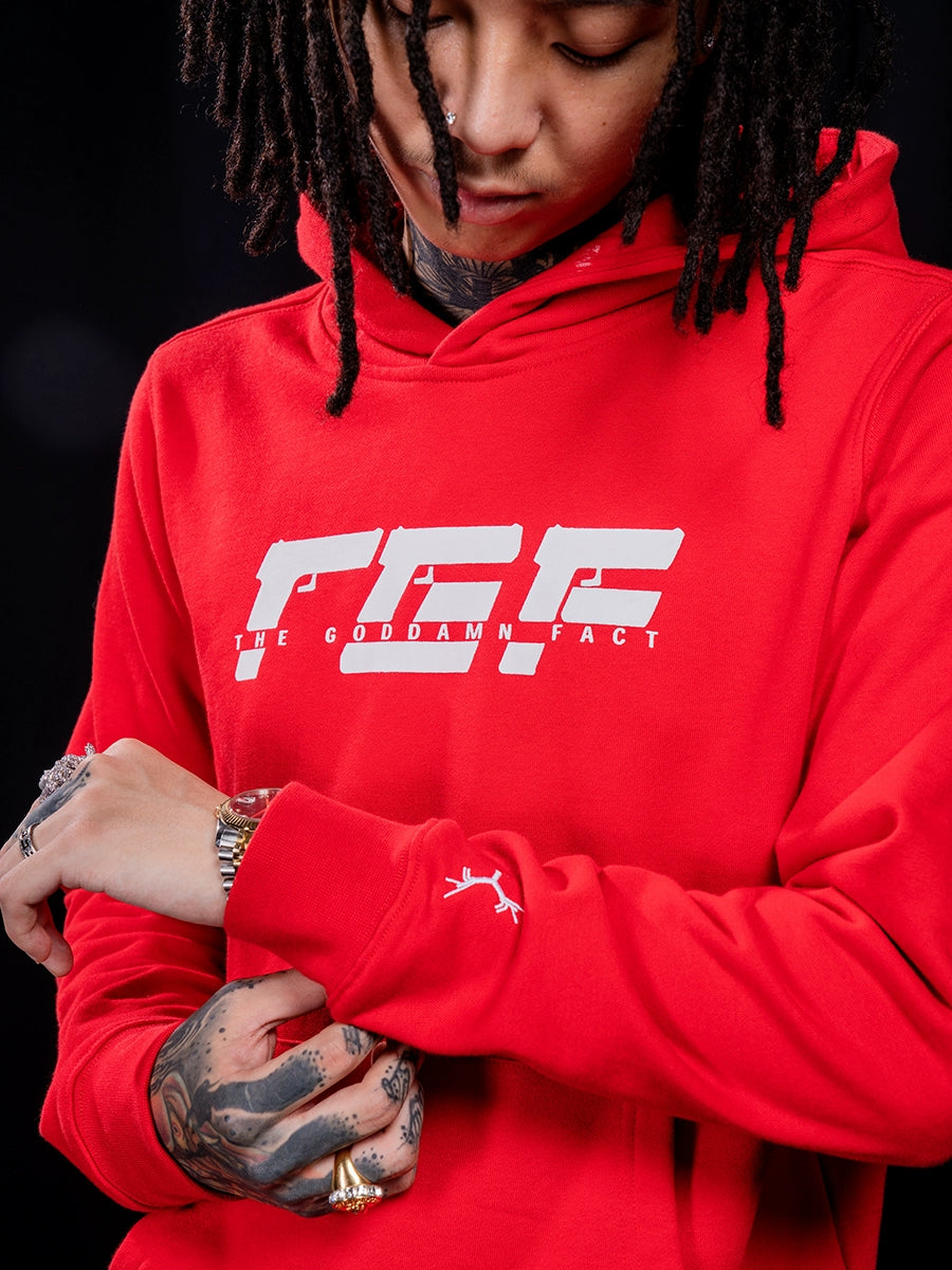 TGFCLUB TGF Logo Print Hoodie | Face 3 Face