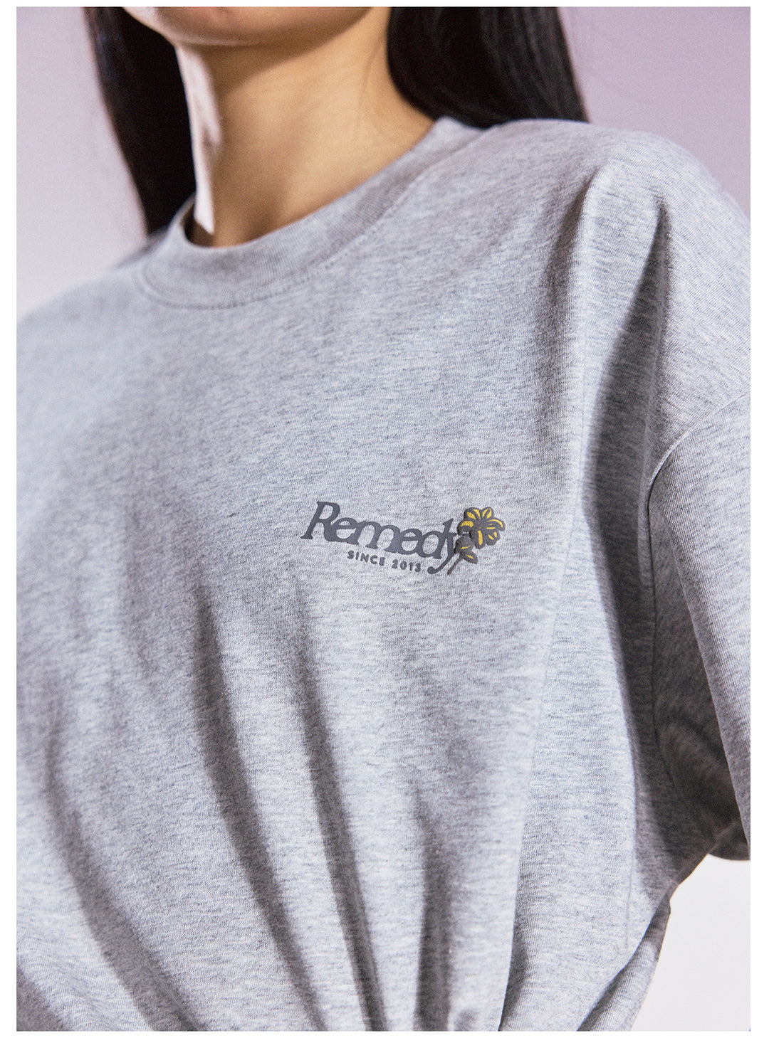 Remedy Small Flowers Foam Print Tee | Face 3 Face