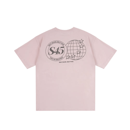 S45 New Earth Logo Printed Tee | Face 3 Face