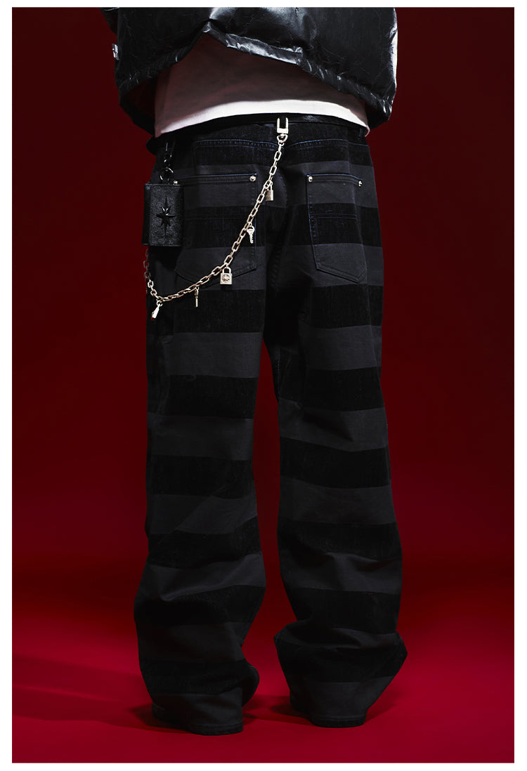 Remedy Prisoner Striped Pants | Face 3 Face