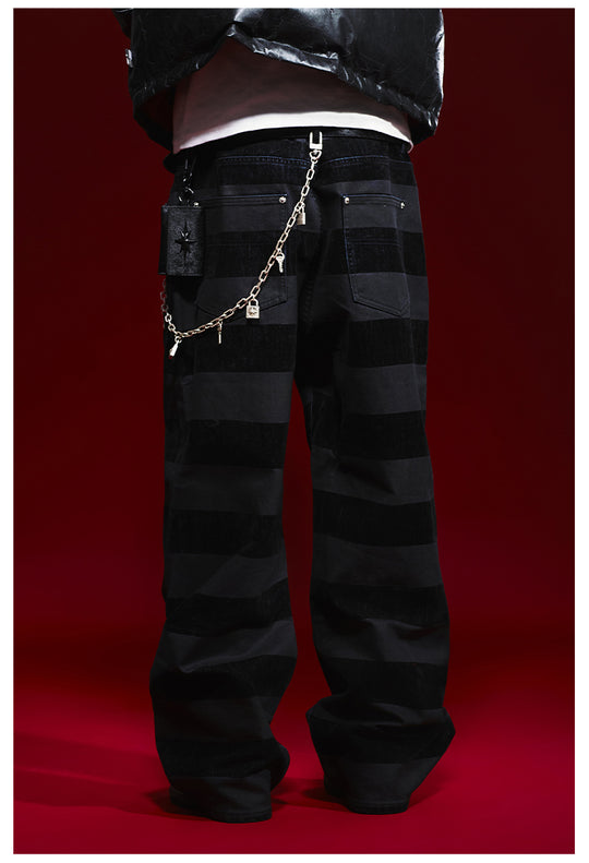 Remedy Prisoner Striped Pants | Face 3 Face