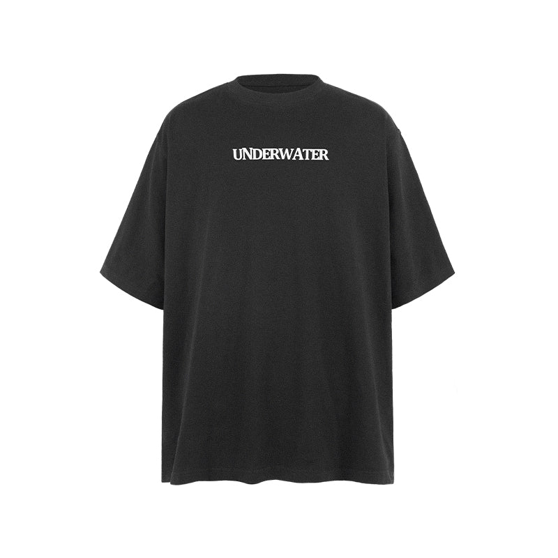 UNDERWATER Basic Logo Printed Tee