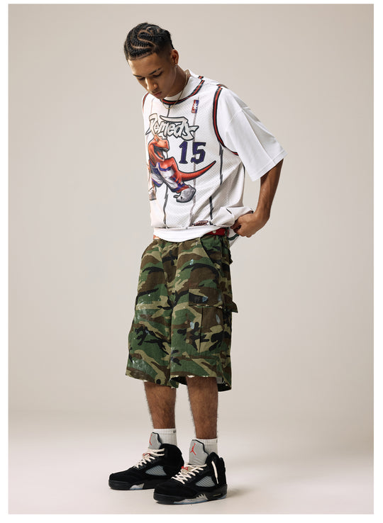 Remedy Dinosaur Jersey Digital Print Tee | Face 3 Face