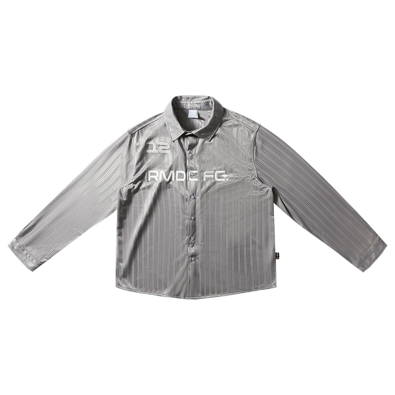 Remedy Silk Striped Long Sleeve Shirt | Face 3 Face