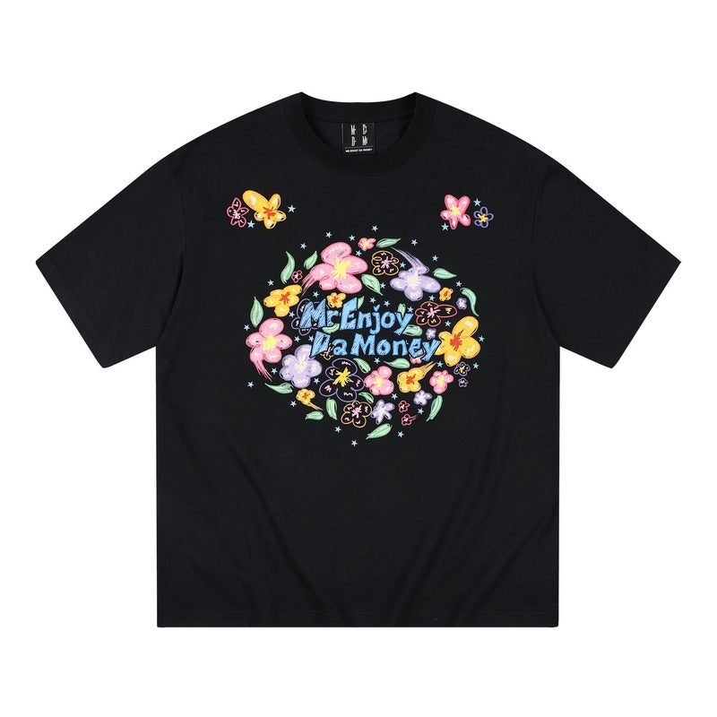 MEDM Graffiti Flower Print Tee | Face 3 Face