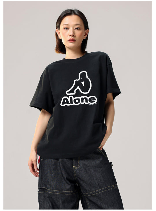 Remedy Alone Lonely Inspired Print Tee | Face 3 Face