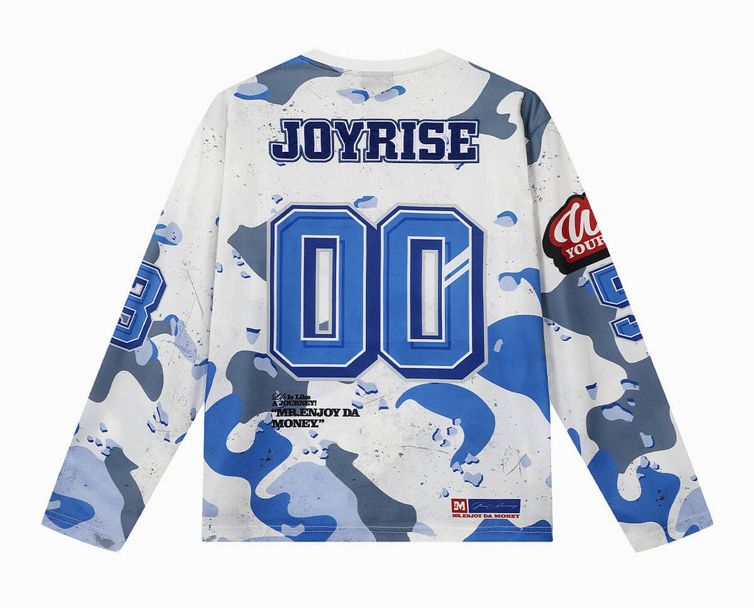 MEDM Camouflage Long Sleeve Hockey Jersey | Face 3 Face