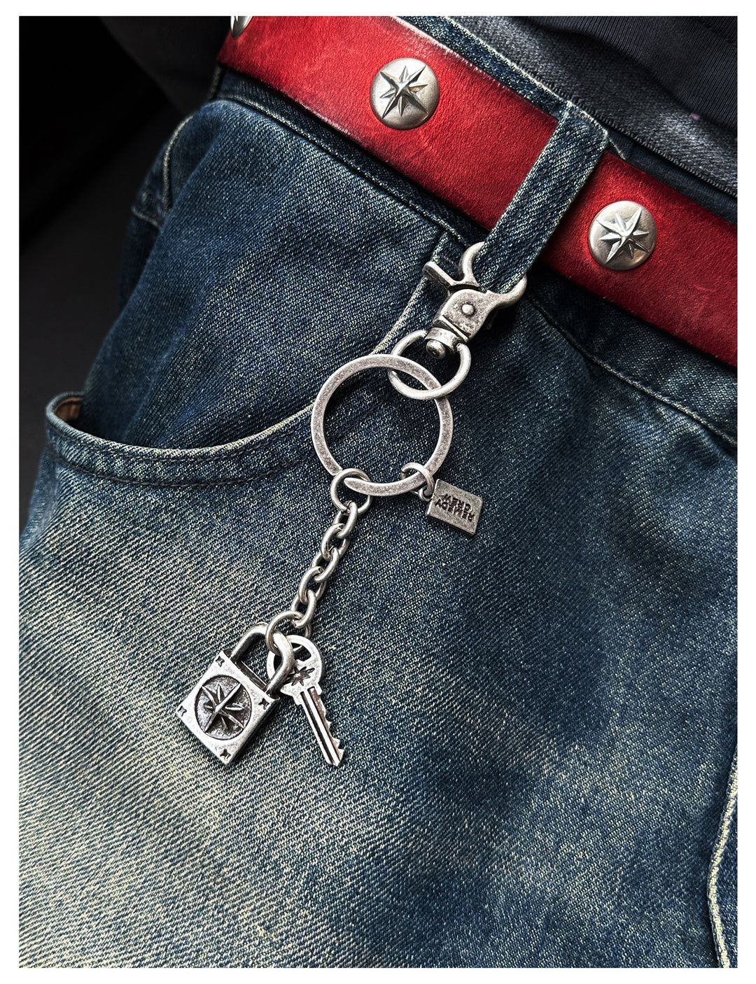 Remedy Key Lock Metal Keychain | Face 3 Face