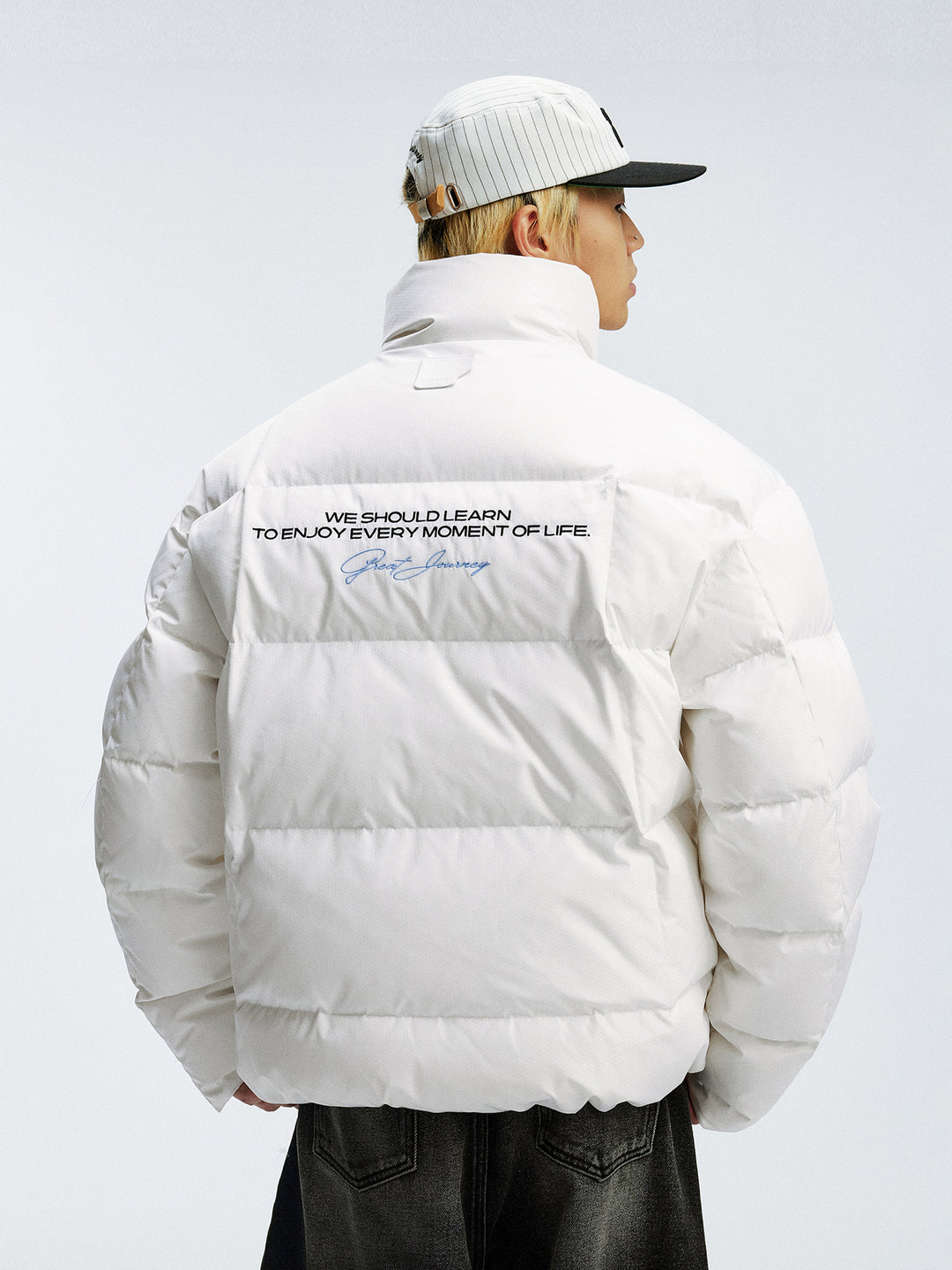MEDM Honeycomb Pattern Down Jacket | Face 3 Face