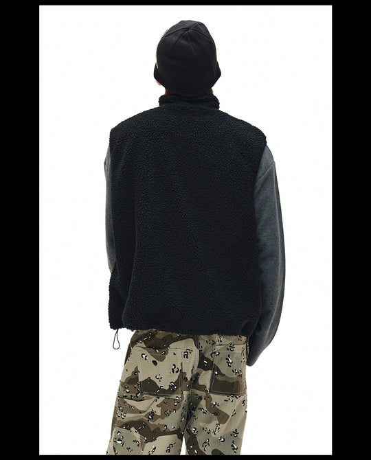NOVACAM Camouflage Fleece Reversible Vest | Face 3 Face