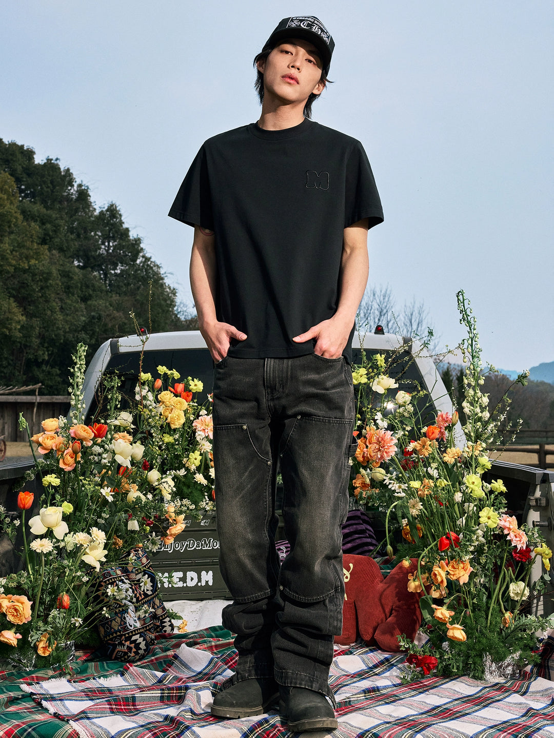 MEDM Cool Touch Sorona Small Logo Tee | Face 3 Face