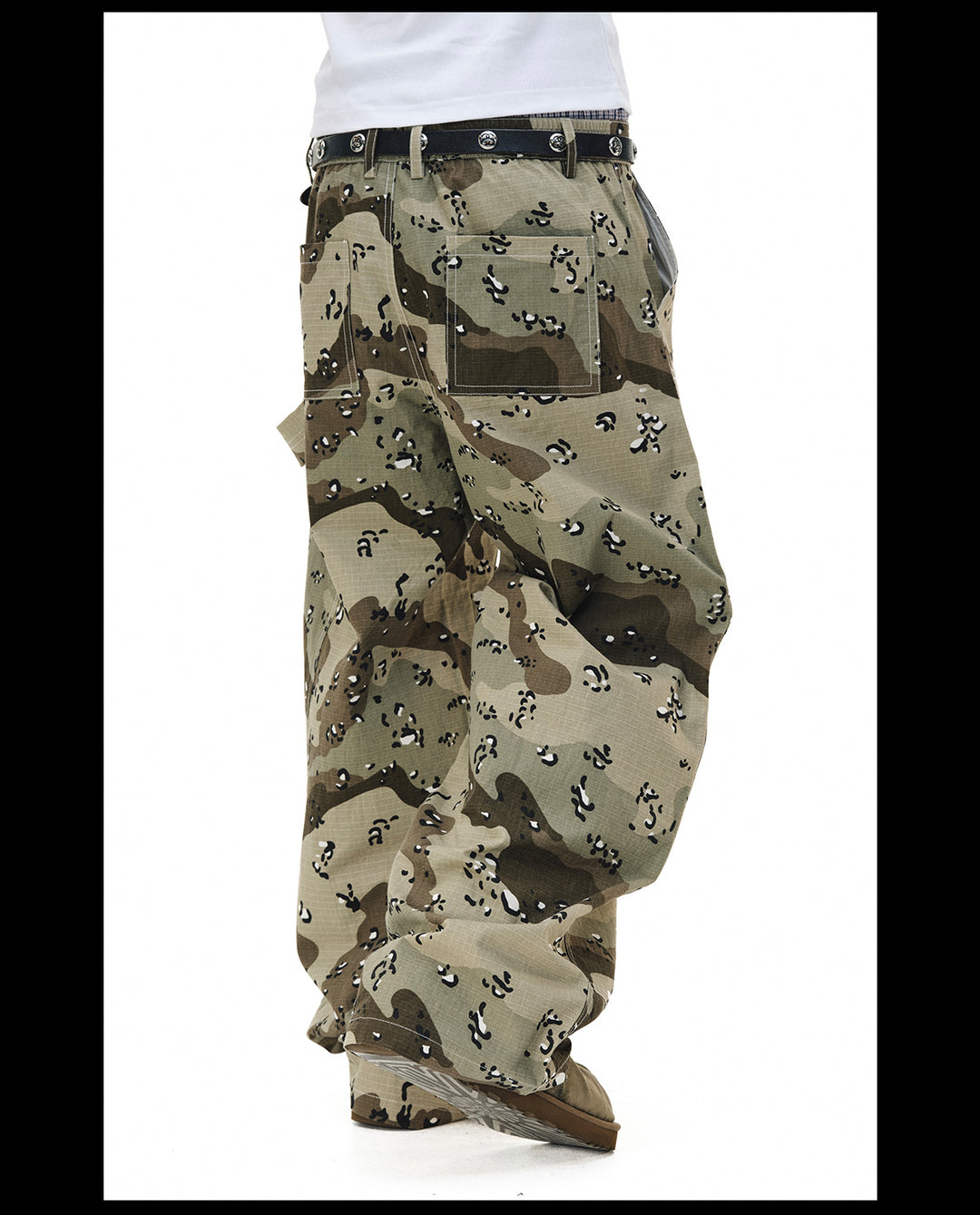 NOVACAM Desert Camouflage Double Knee Work Pants | Face 3 Face
