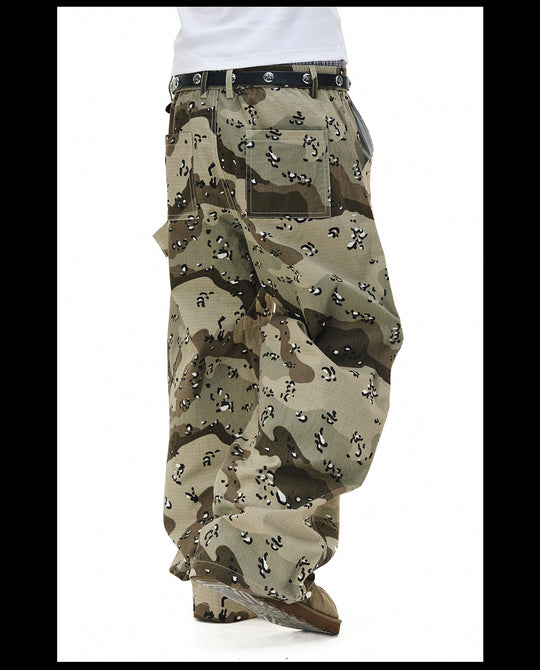 NOVACAM Desert Camouflage Double Knee Work Pants | Face 3 Face