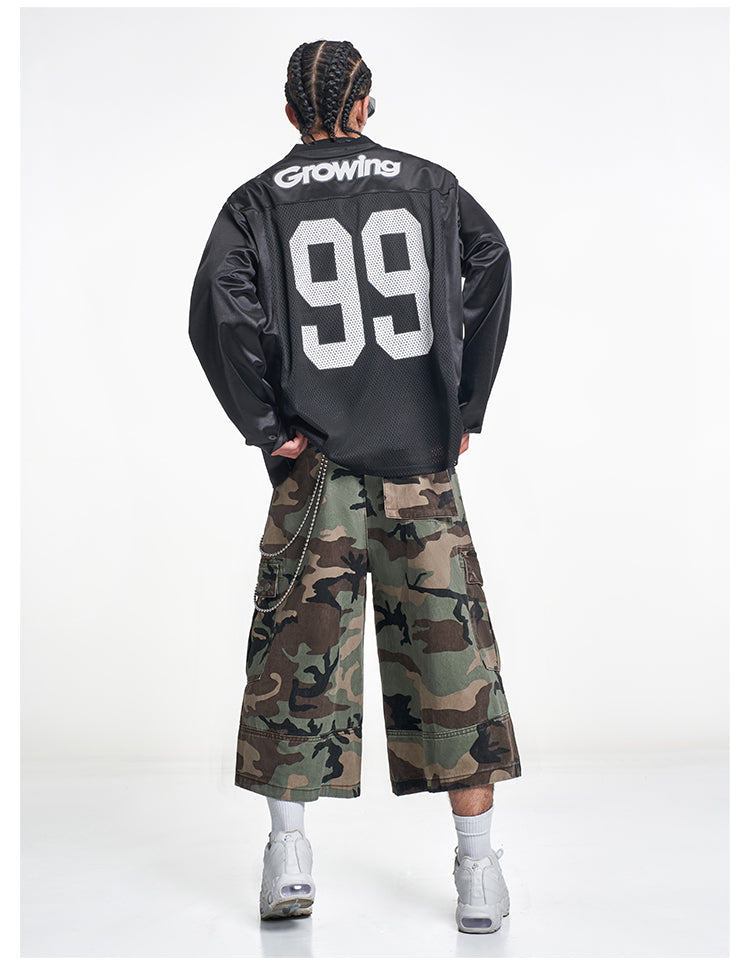 F3F Select 99 Numbered Mesh Long Sleeve Hockey Jersey | Face 3 Face