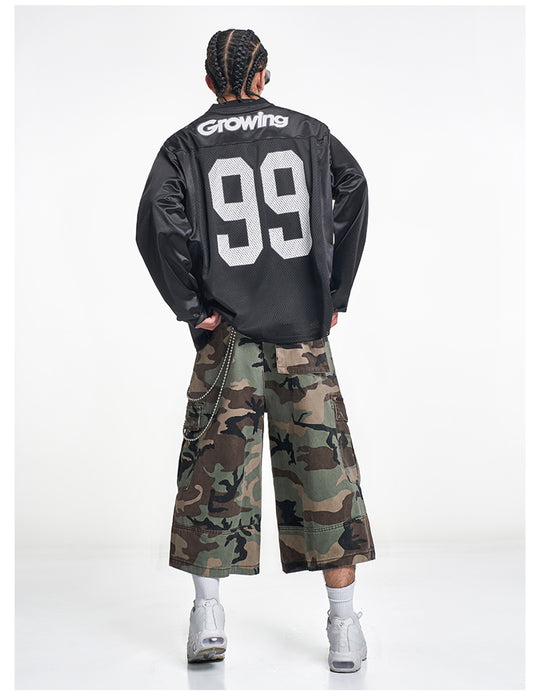 F3F Select 99 Numbered Mesh Long Sleeve Hockey Jersey | Face 3 Face