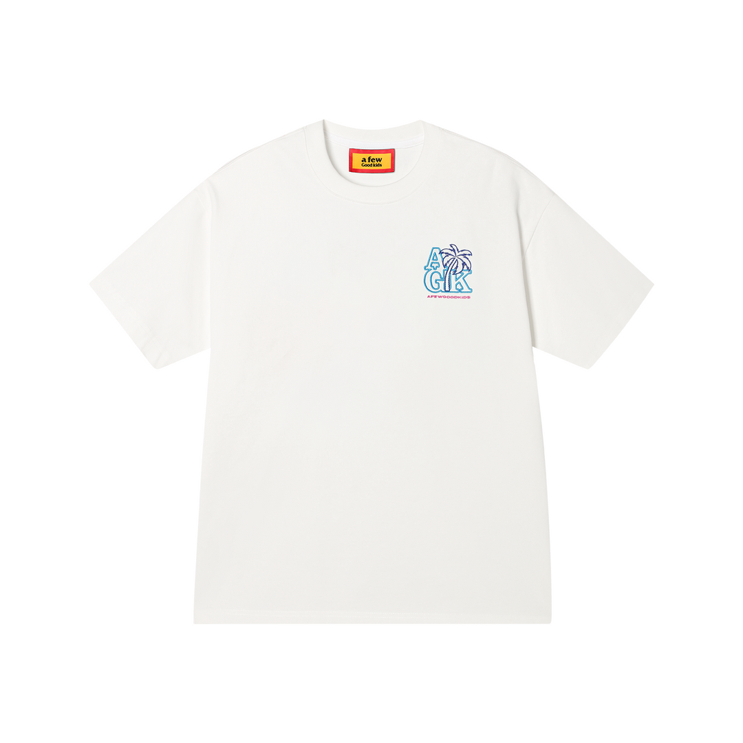 AFGK Coconut Tree Embroidered Tee | Face 3 Face