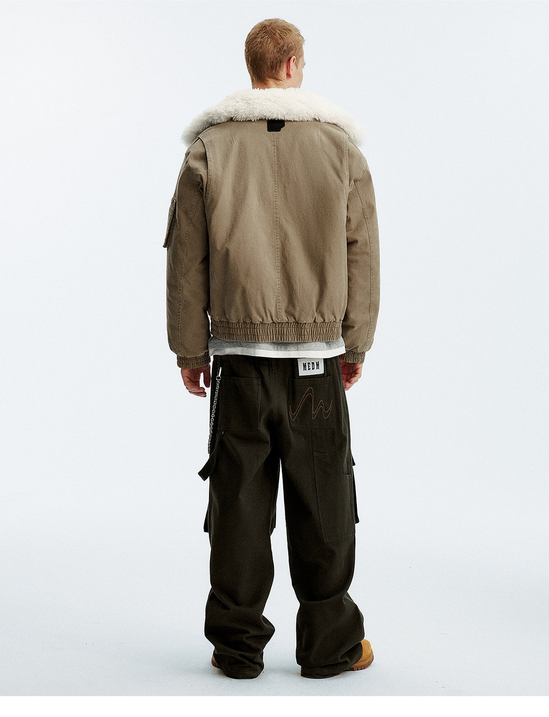MEDM Reversible Sherpa Flight Jacket | Face 3 Face