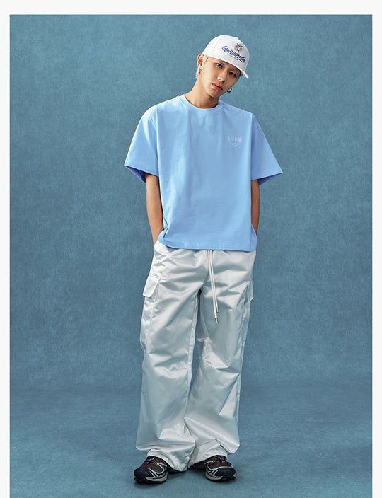 MEDM Mini Logo Embroidered Tee | Face 3 Face