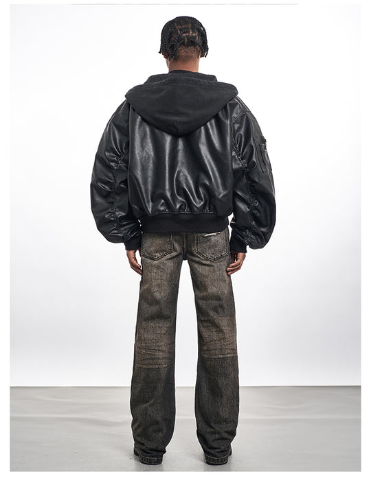 F3F Select Washed Black Gray Multi Hole Jeans | Face 3 Face