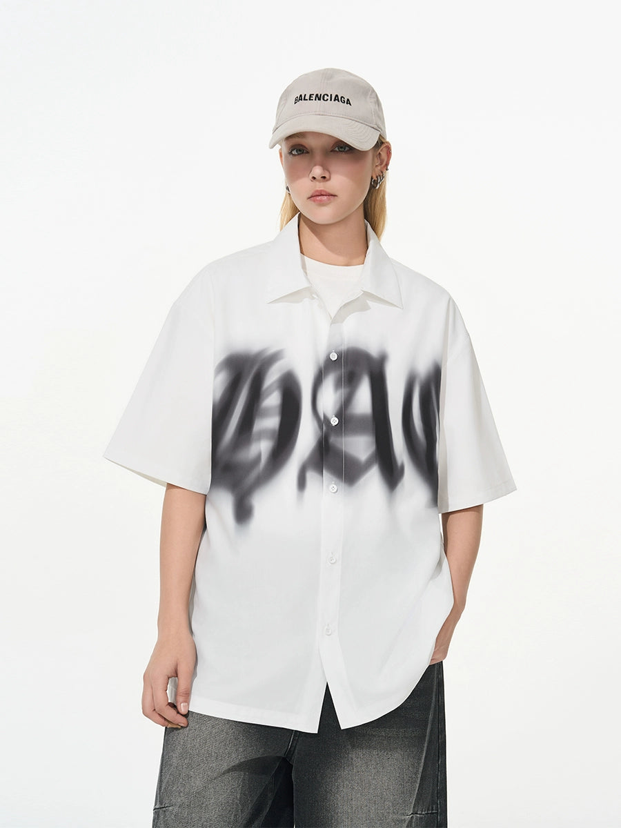 Harsh and Cruel Phantom Gothic Cuban Shirt