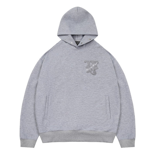 YADcrew x BIPOLAR Corduroy Embroidered Hoodie
