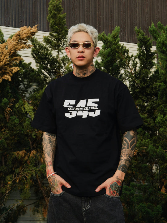 S45 NO DAY OFF Logo Tee | Face 3 Face