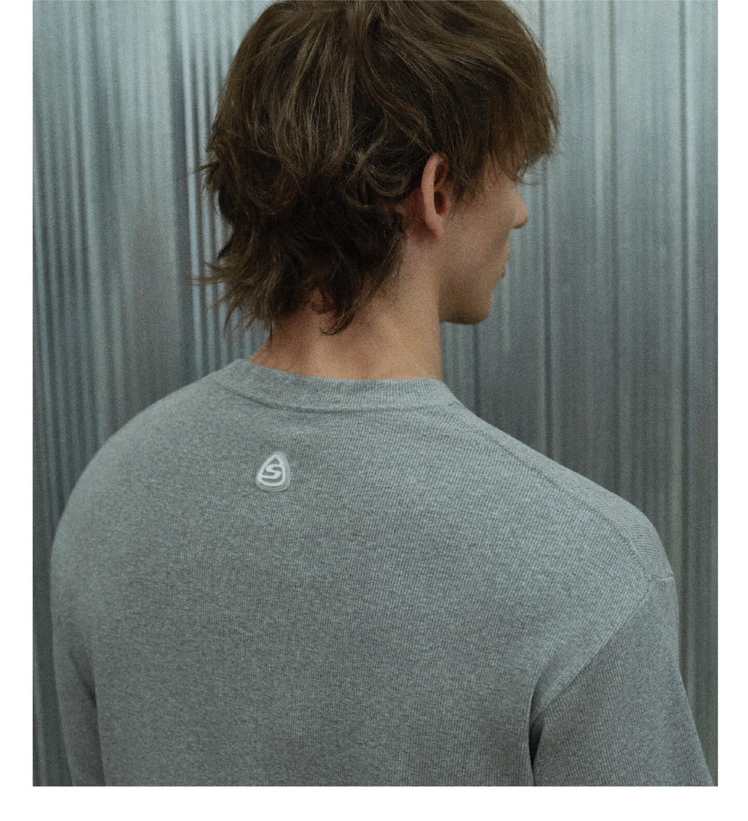 S45 Plain Ribbed Short Sleeve Tee | Face 3 Face