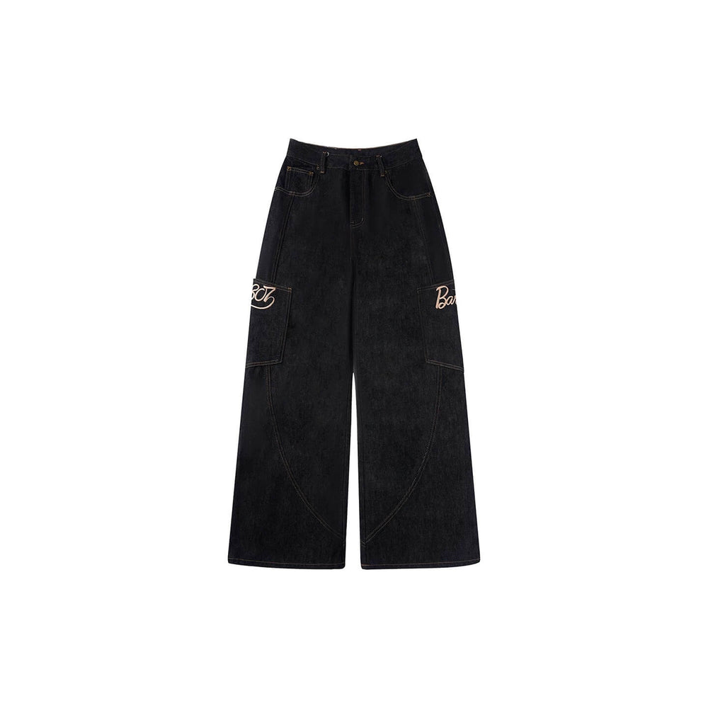 1807 Barbie Collaboration Side Pocket Embroidered Jeans | Face 3 Face