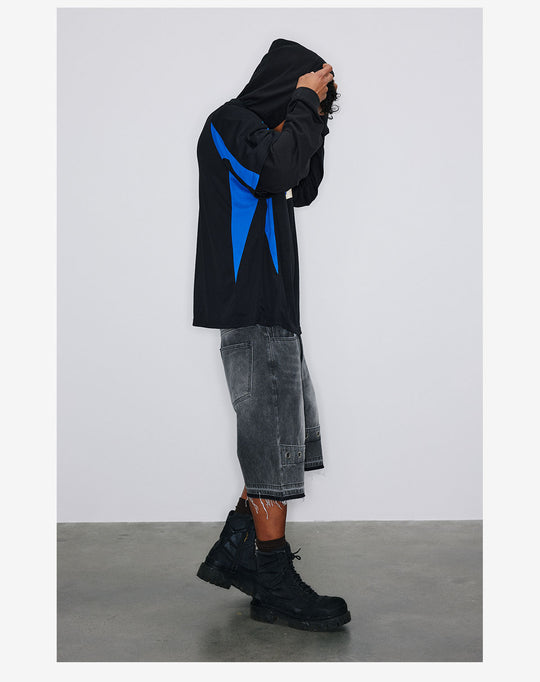 NOVACAM Soccer Jersey-Style Fake Two-Piece Hoodie | Face 3 Face