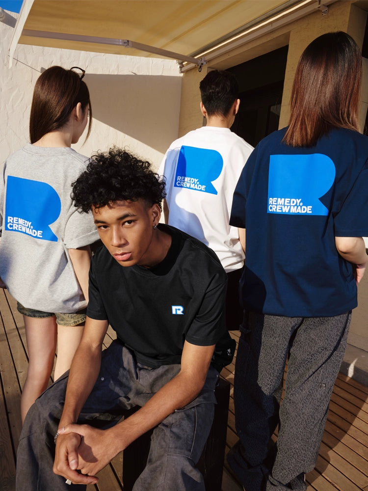 Remedy R Logo Print Cool Touch Tee | Face 3 Face