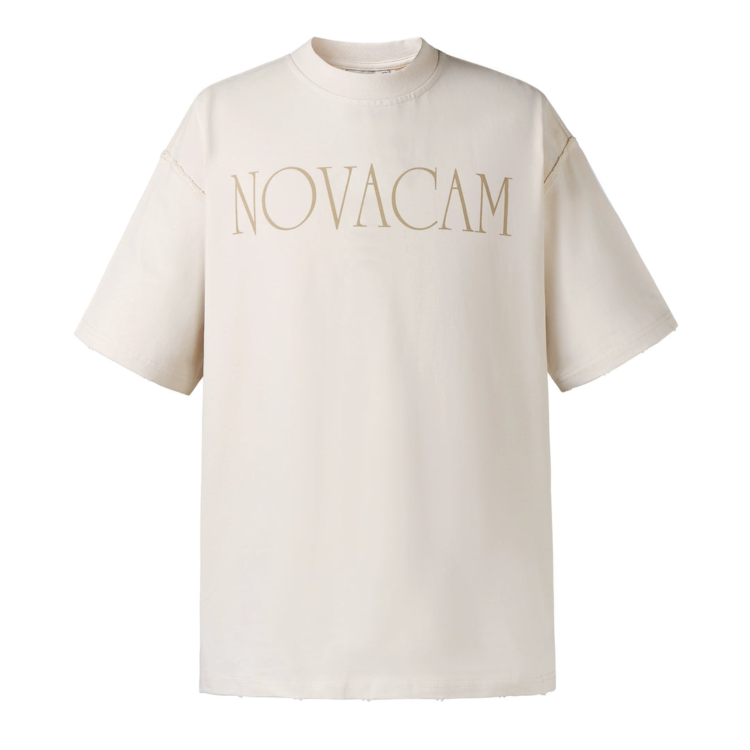 NOVACAM Simple Logo Ground Edge Backstitch Tee | Face 3 Face
