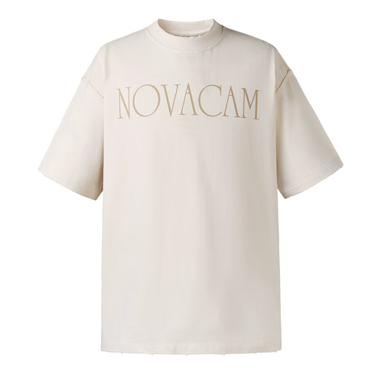 NOVACAM Simple Logo Ground Edge Backstitch Tee | Face 3 Face
