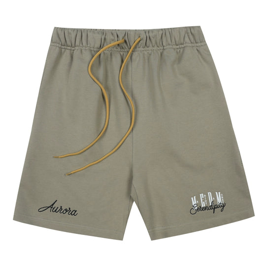 MEDM 3D Embroidered Sweat Shorts | Face 3 Face