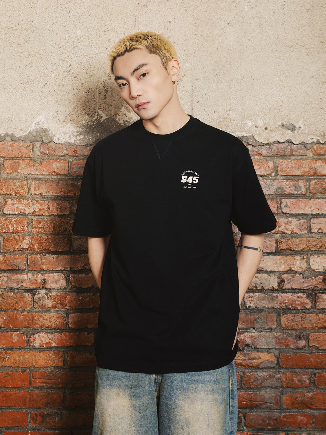 S45 Small Logo Tee | Face 3 Face